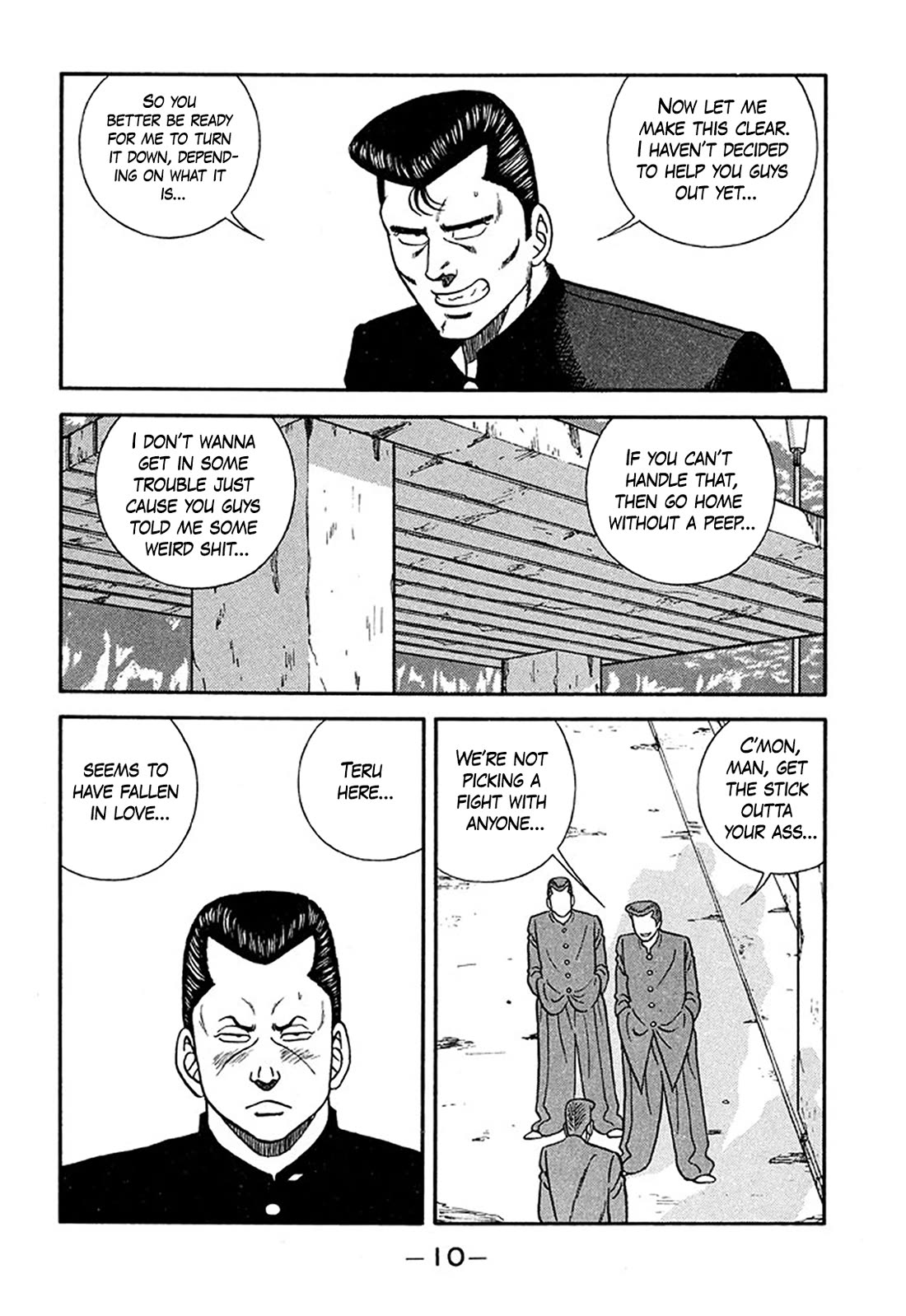 Be-Bop-Highschool chapter 206 page 9