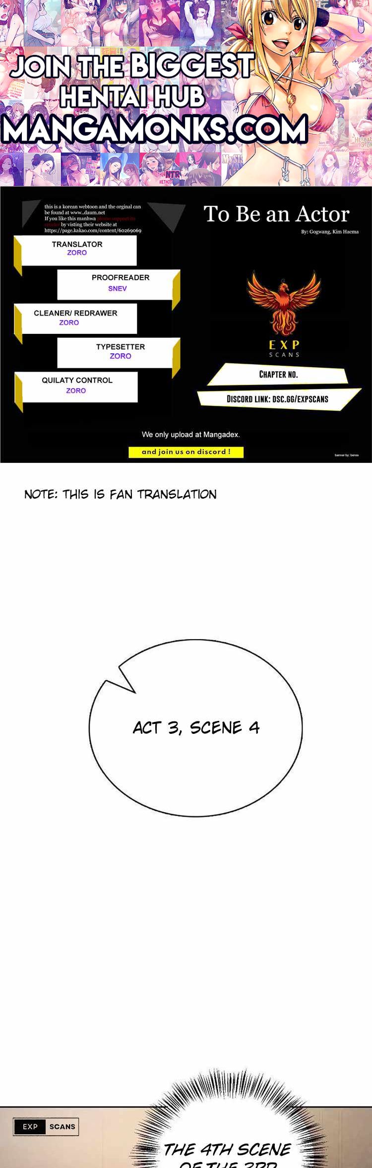 Be the Actor chapter 65 page 1