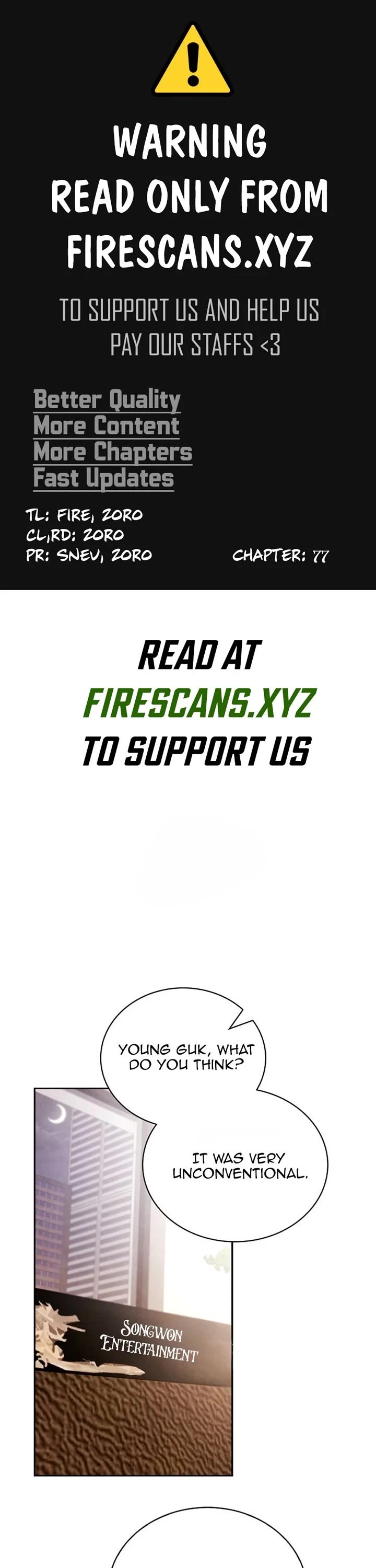 Be the Actor chapter 77 page 1