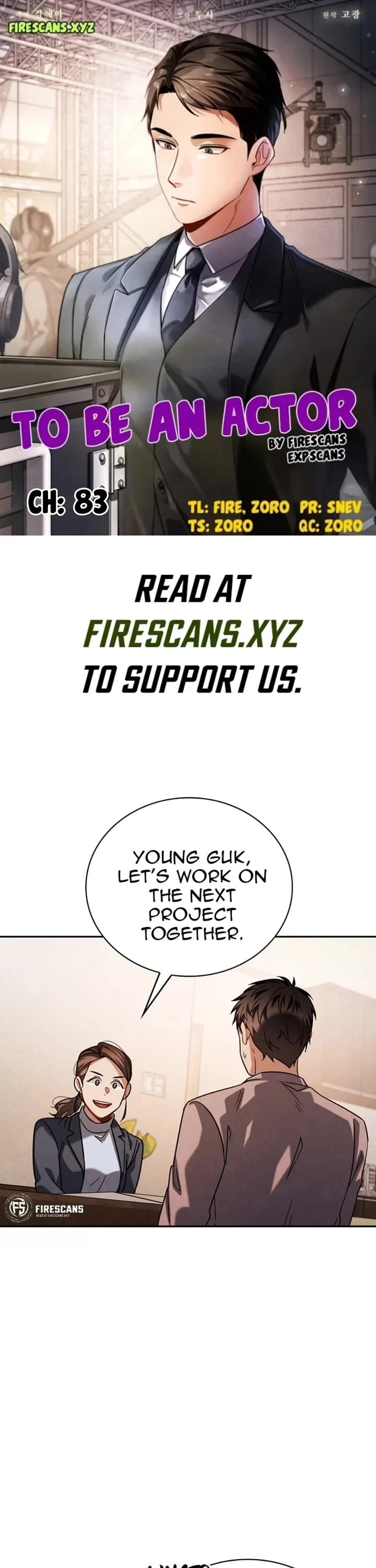 Be the Actor chapter 83 page 1