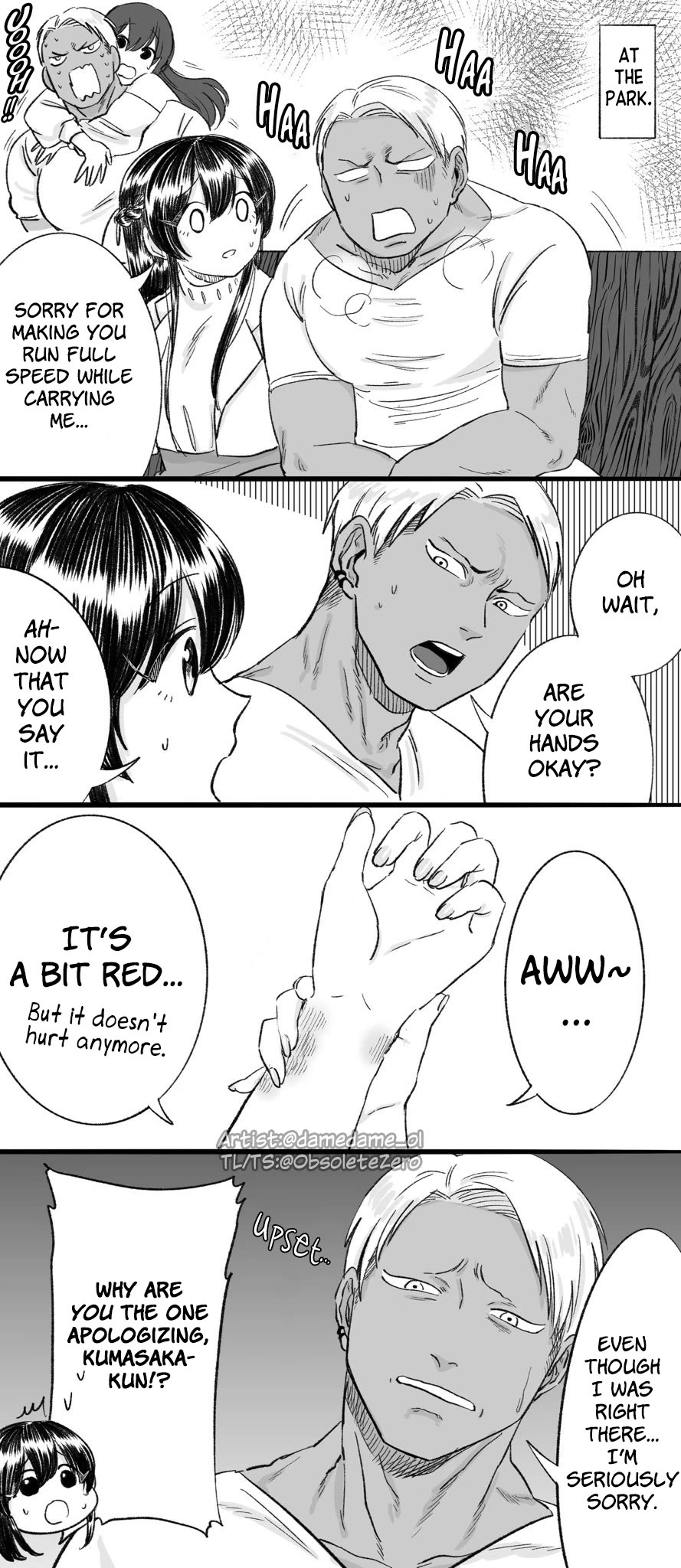 Bear and Bunny Cannot Be Friends chapter 12 page 1