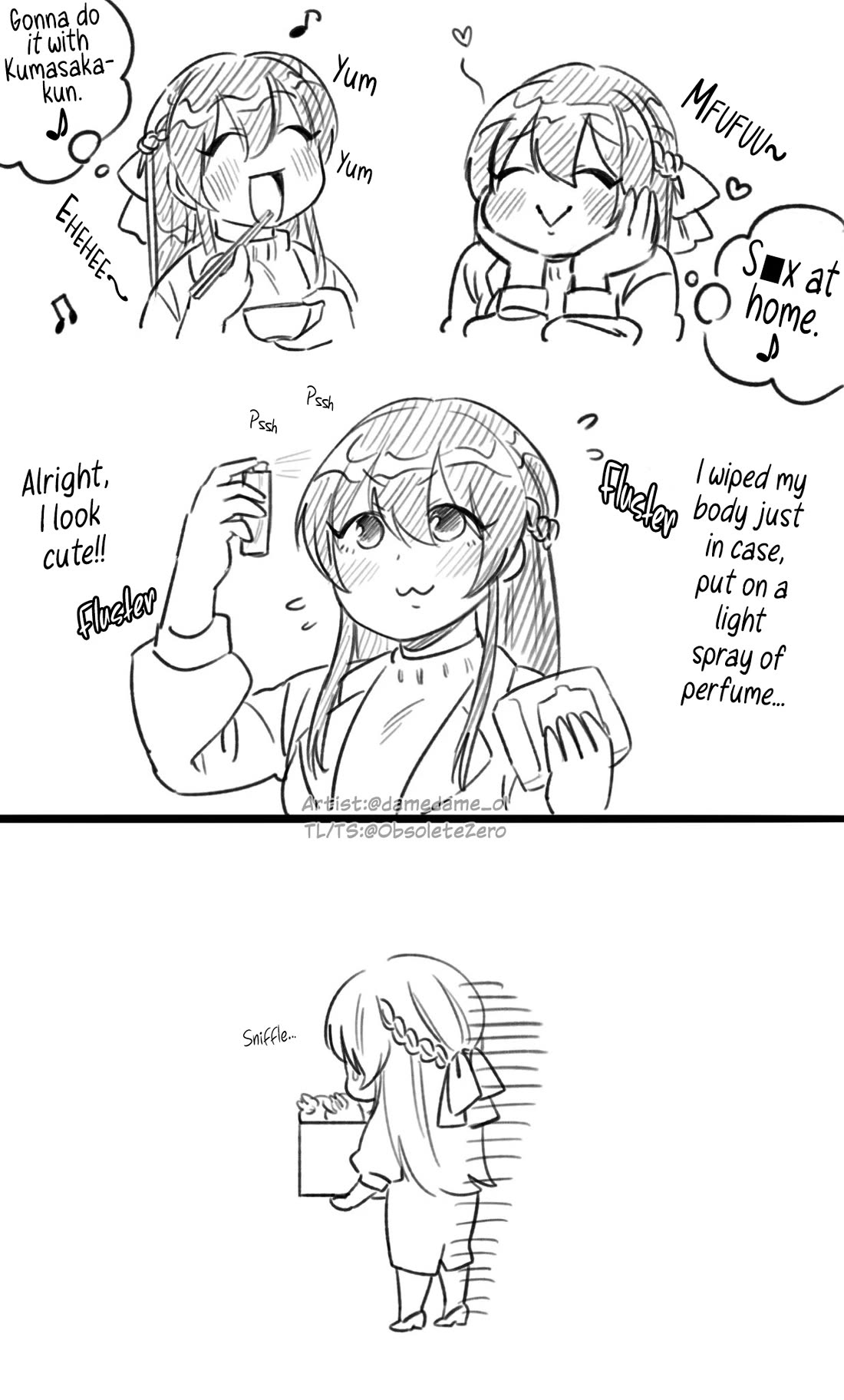 Bear and Bunny Cannot Be Friends chapter 14.1 page 1