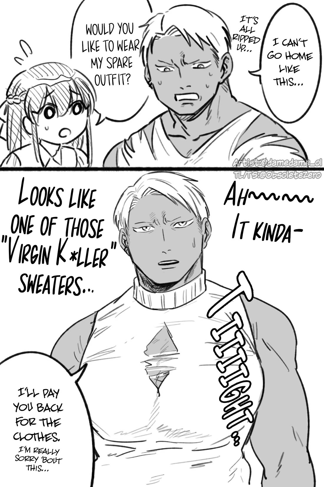 Bear and Bunny Cannot Be Friends chapter 17.2 page 1