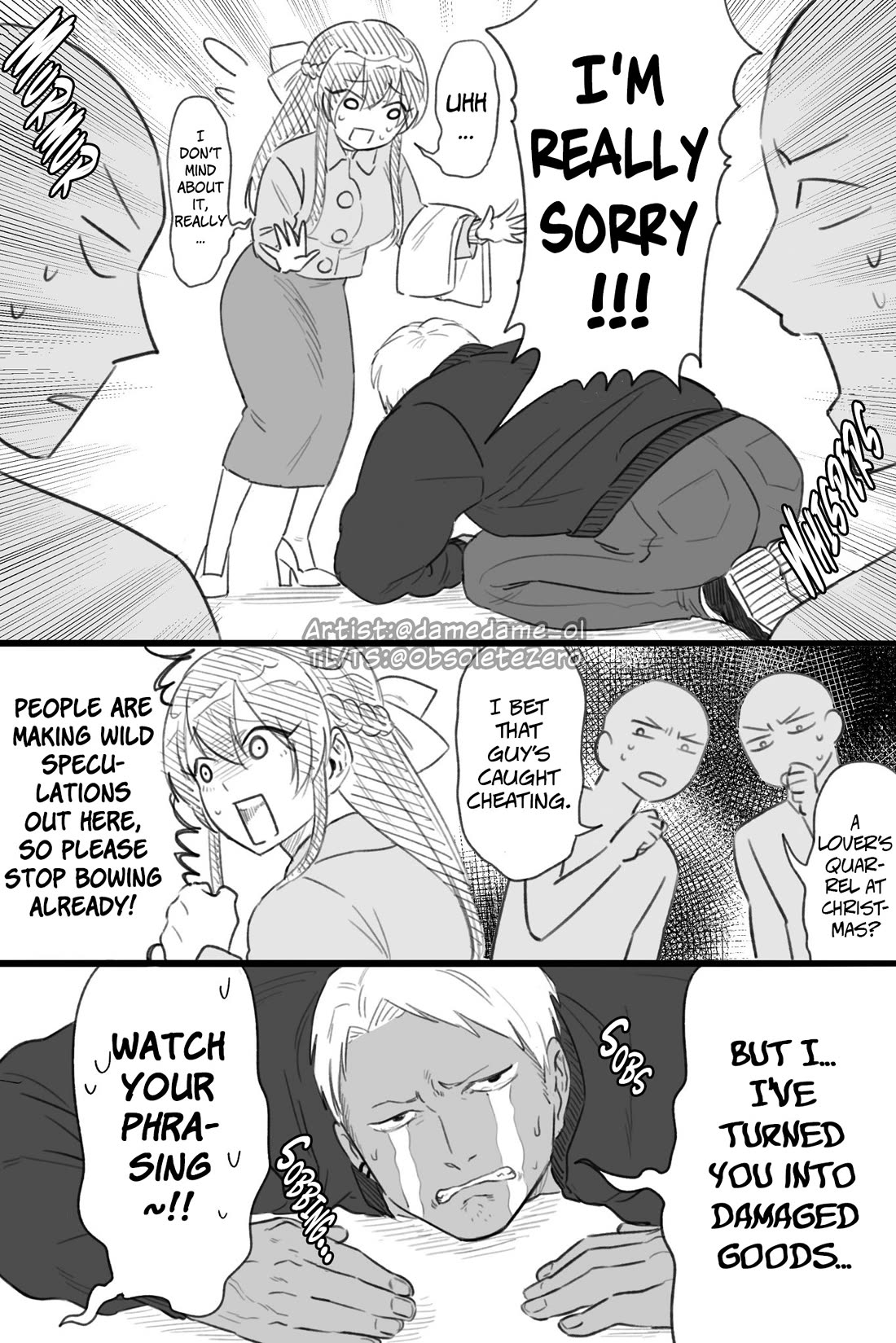 Bear and Bunny Cannot Be Friends chapter 40 page 1