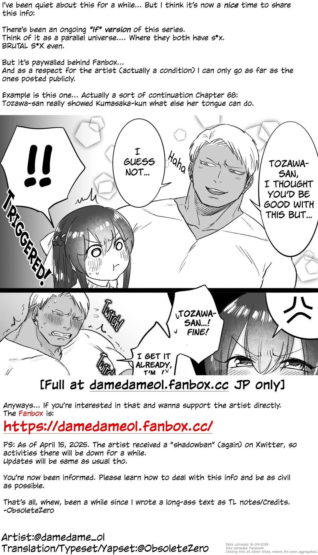 Bear and Bunny Cannot Be Friends chapter 69 page 3