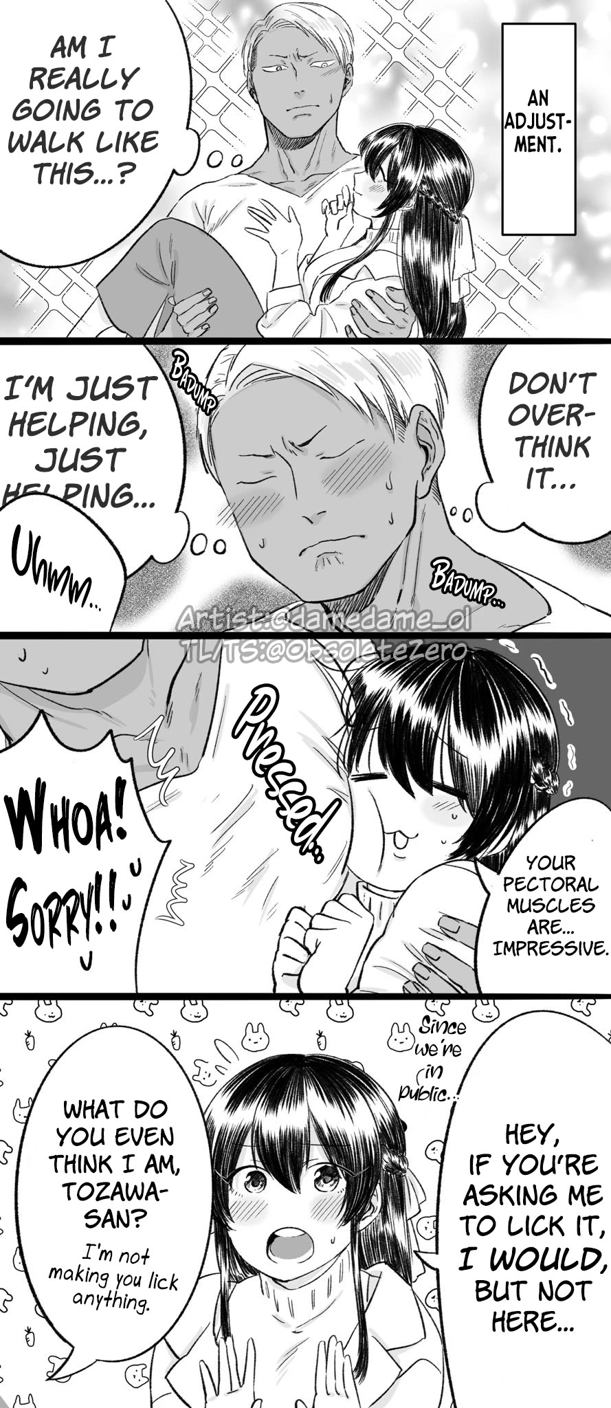 Bear and Bunny Cannot Be Friends chapter 8 page 1