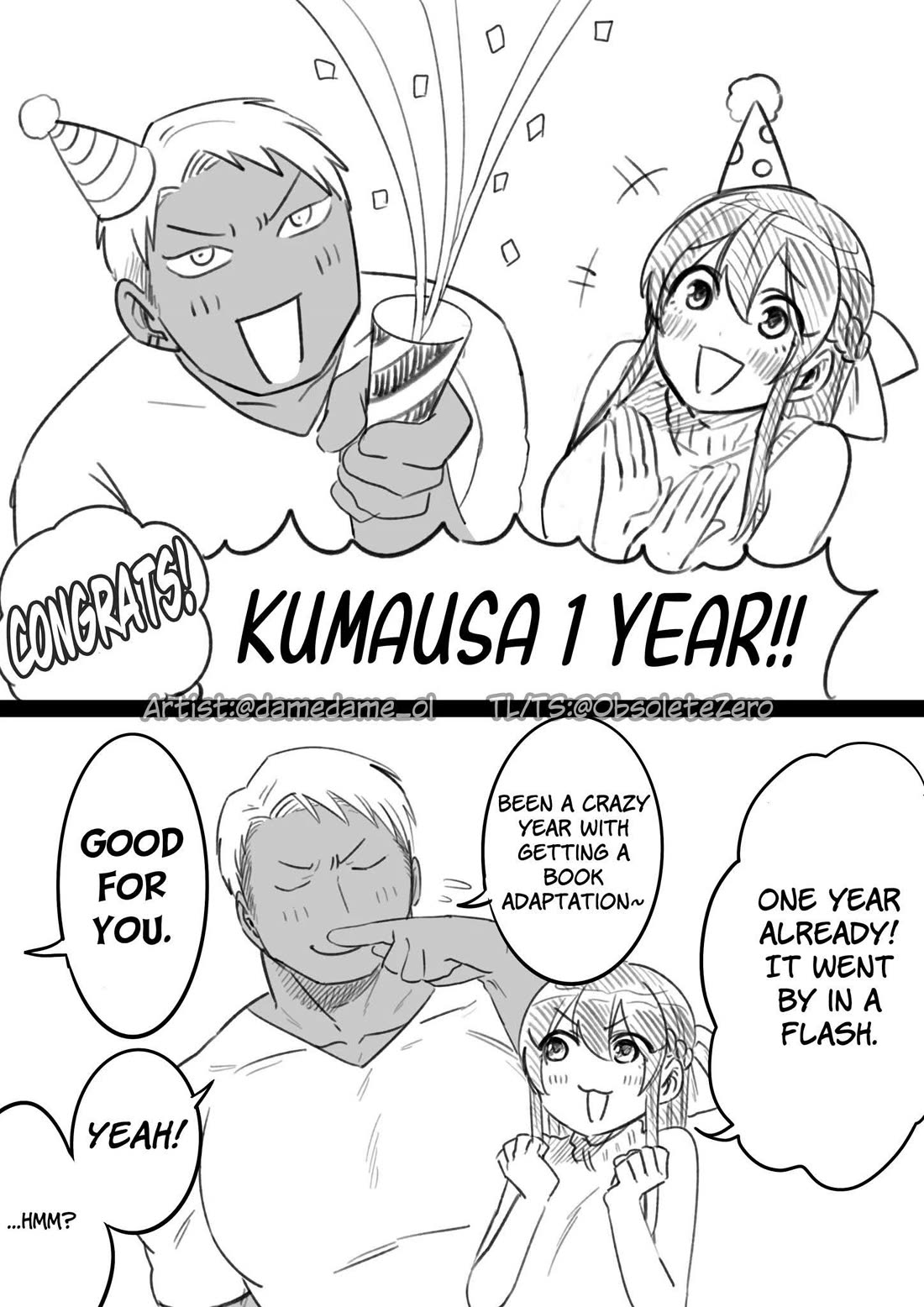 Bear and Bunny Cannot Be Friends chapter 90.1 page 1