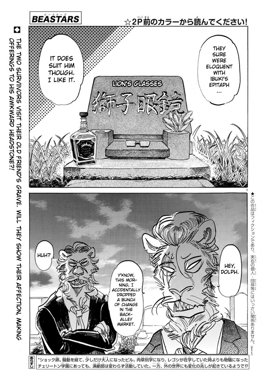 Beastars chapter 156 page 1