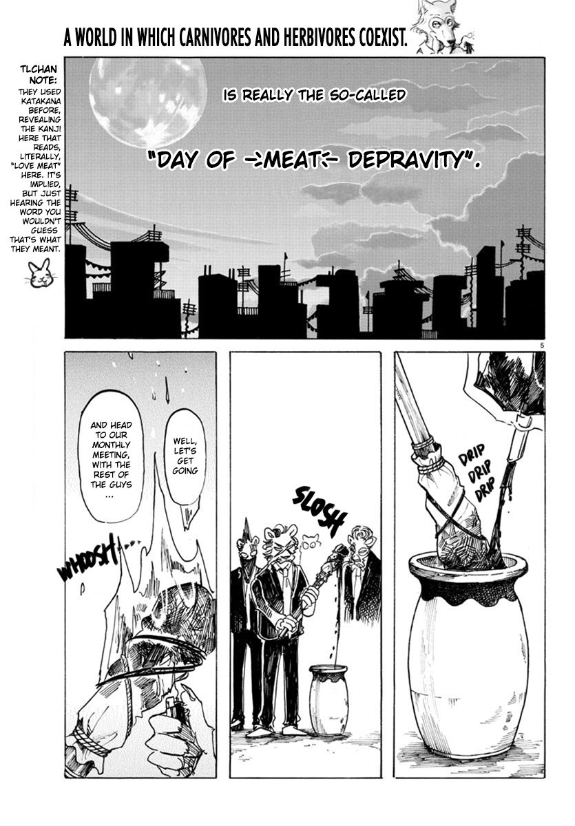 Beastars chapter 156 page 5