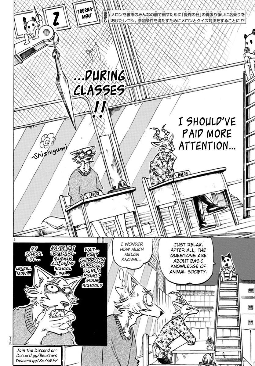 Beastars chapter 168 page 1