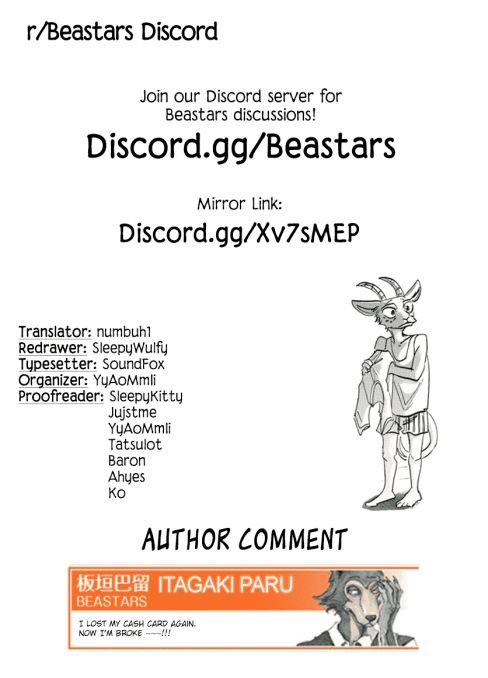 Beastars chapter 181 page 19