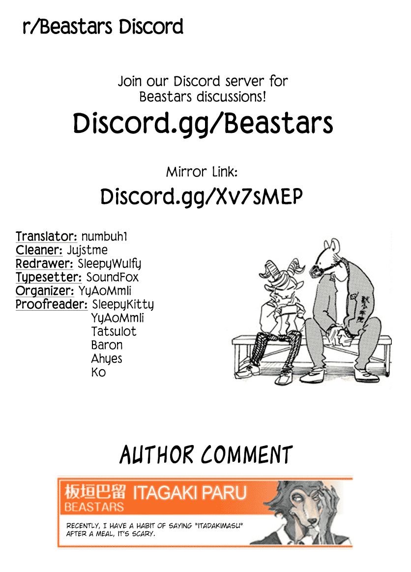 Beastars chapter 182 page 18