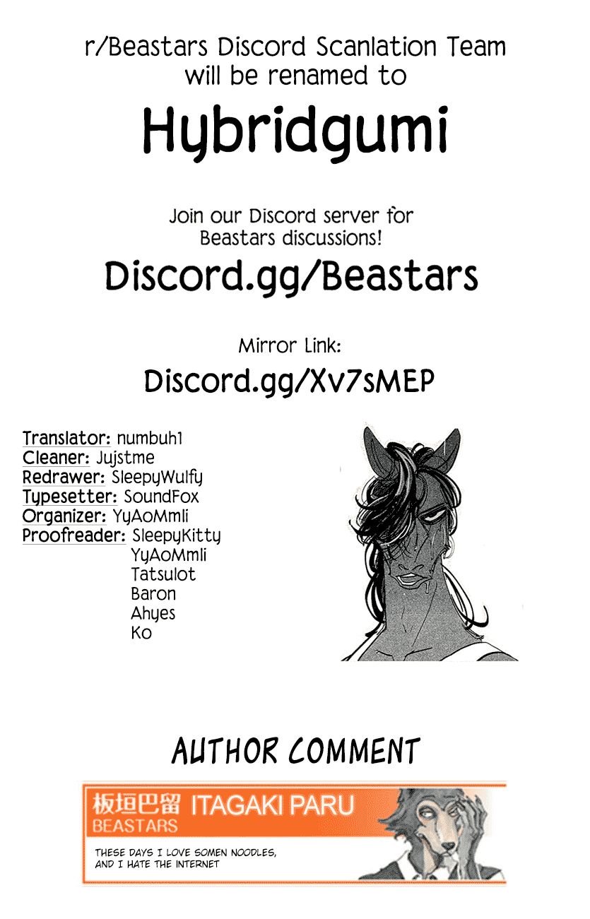 Beastars chapter 183 page 19