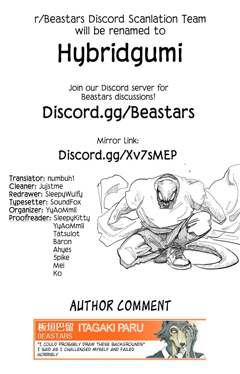 Beastars chapter 188 page 18