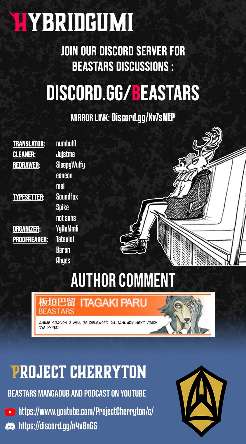 Beastars chapter 194 page 19