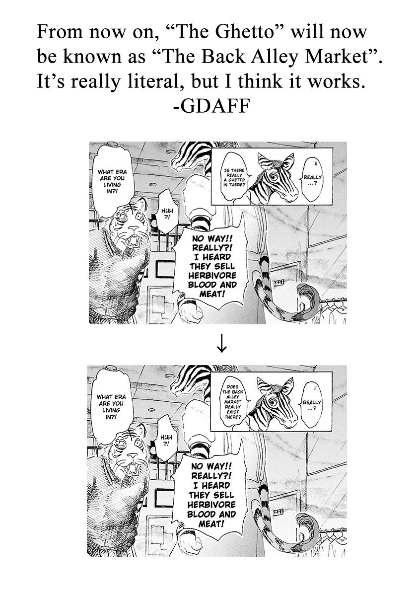 Beastars chapter 31 page 1