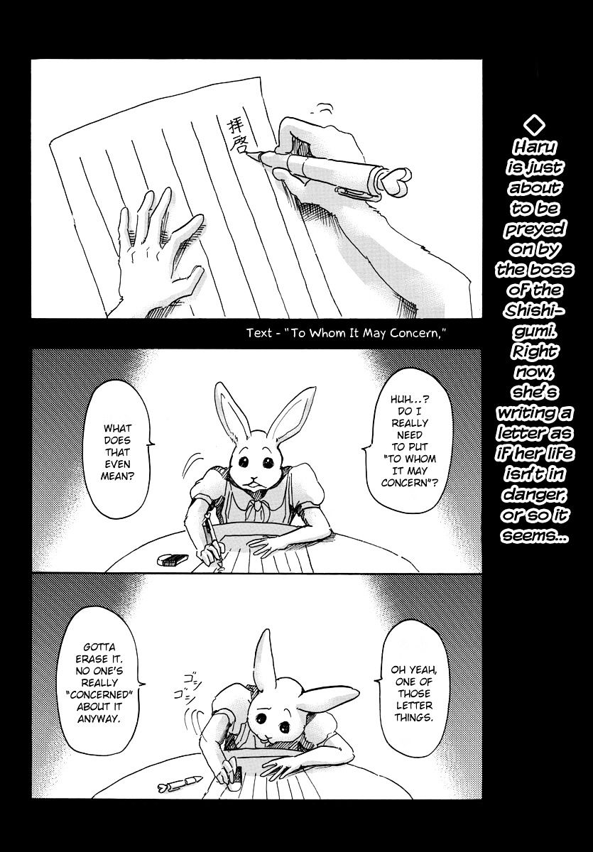 Beastars chapter 38 page 1