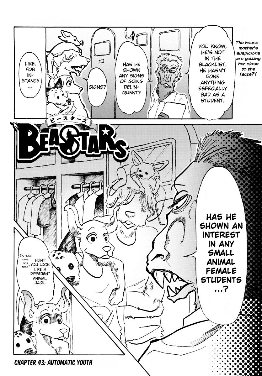 Beastars chapter 43 page 1