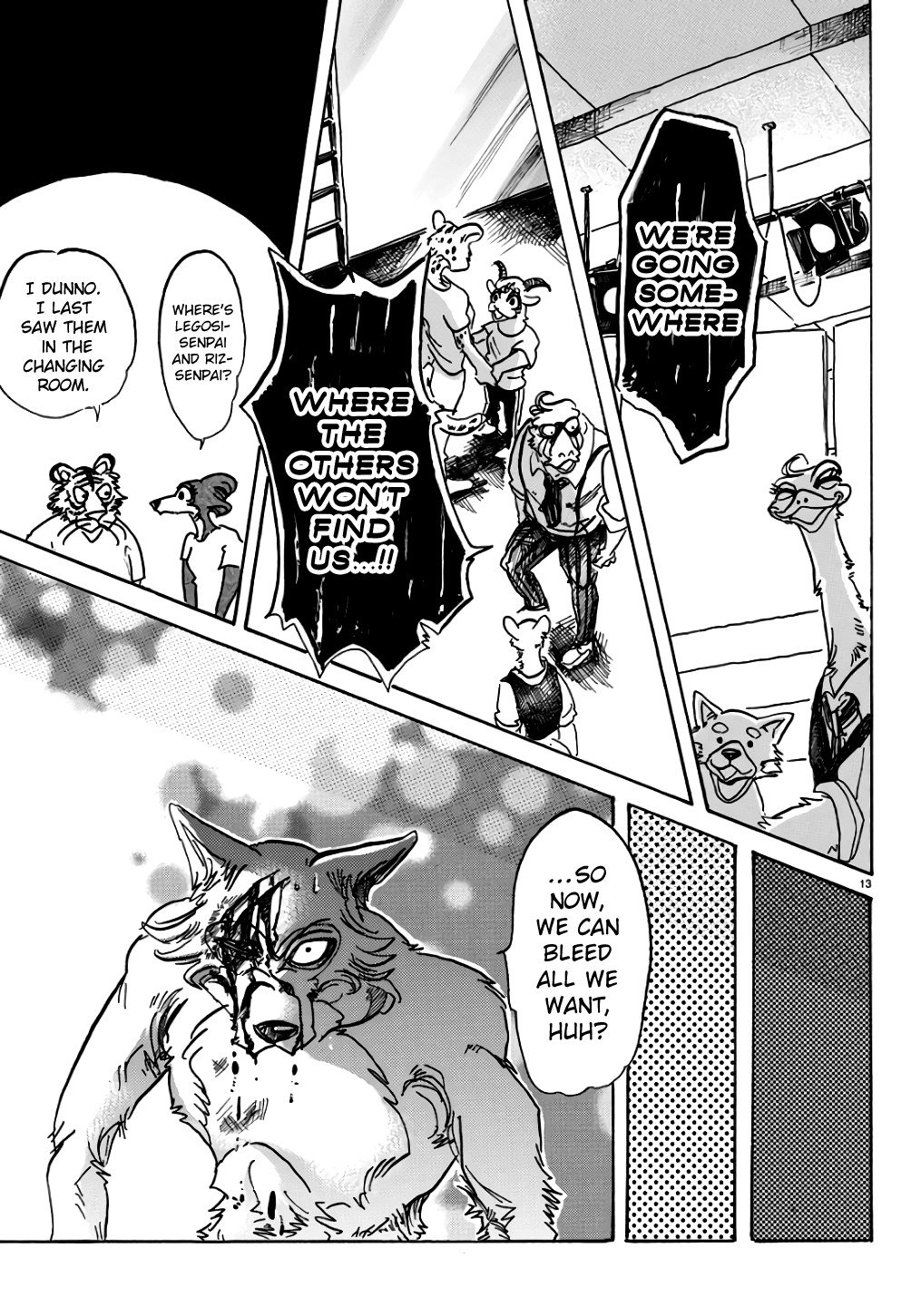 Beastars chapter 84 page 13