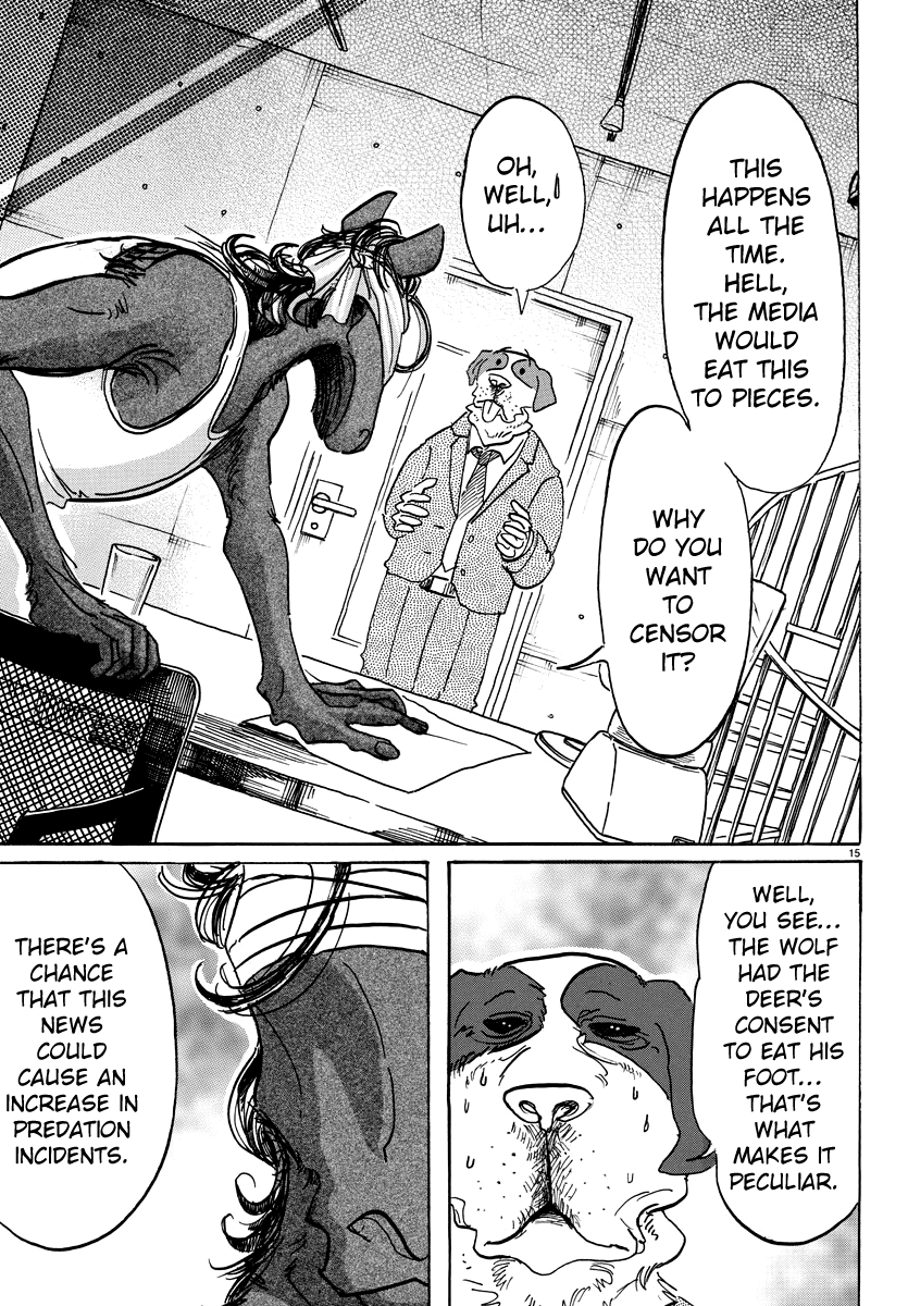 Beastars chapter 99 page 14