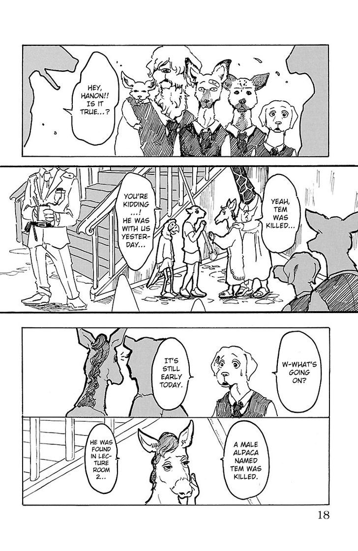 Beastars chapter 1 page 14