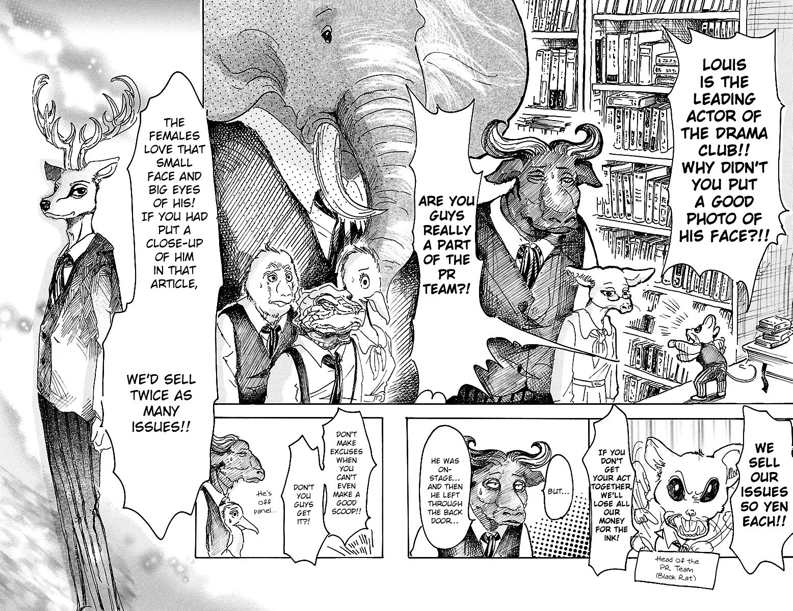 Beastars chapter 11 page 1
