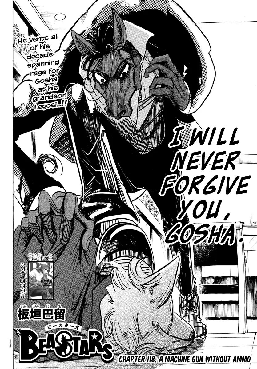 Beastars chapter 118 page 1