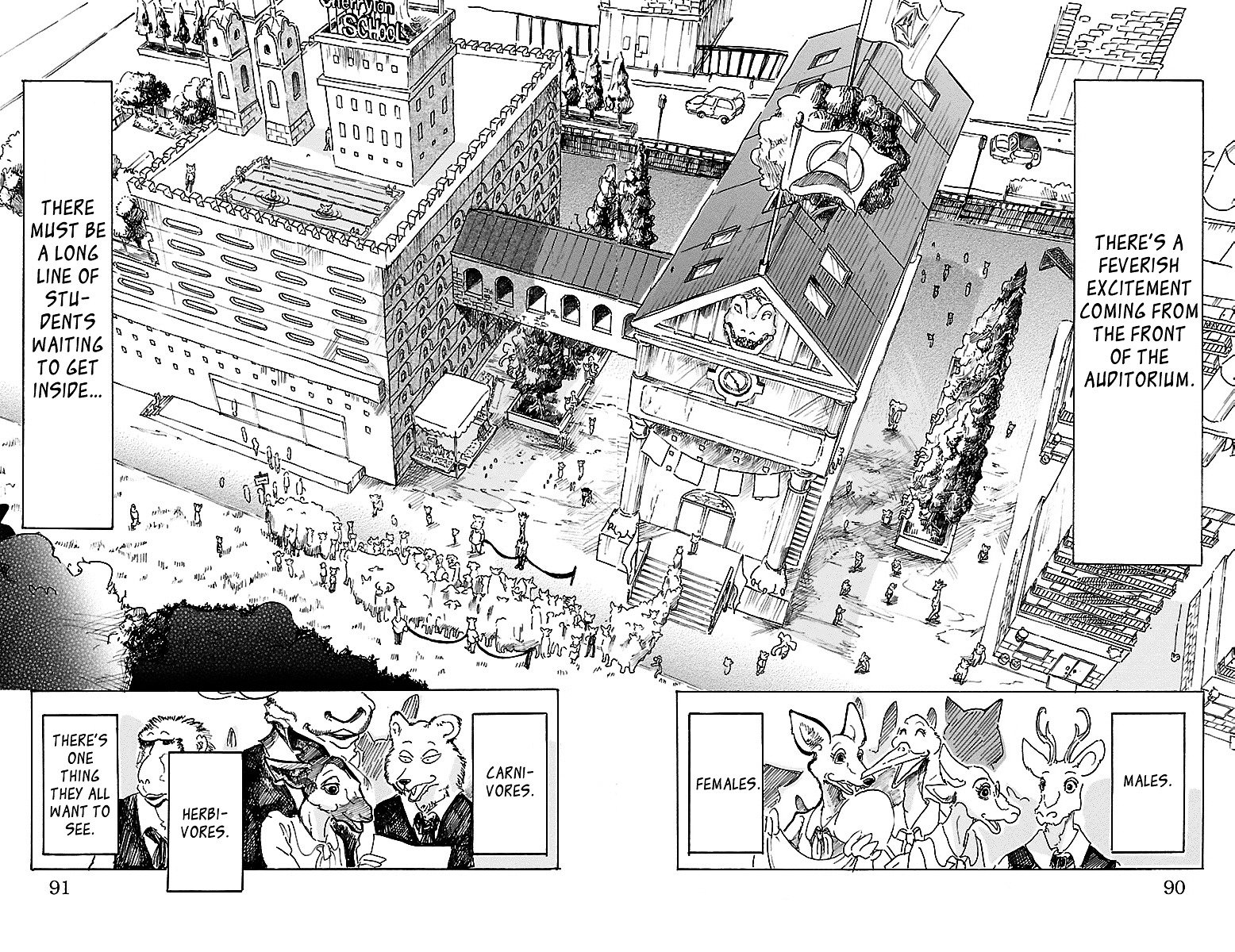 Beastars chapter 12 page 1