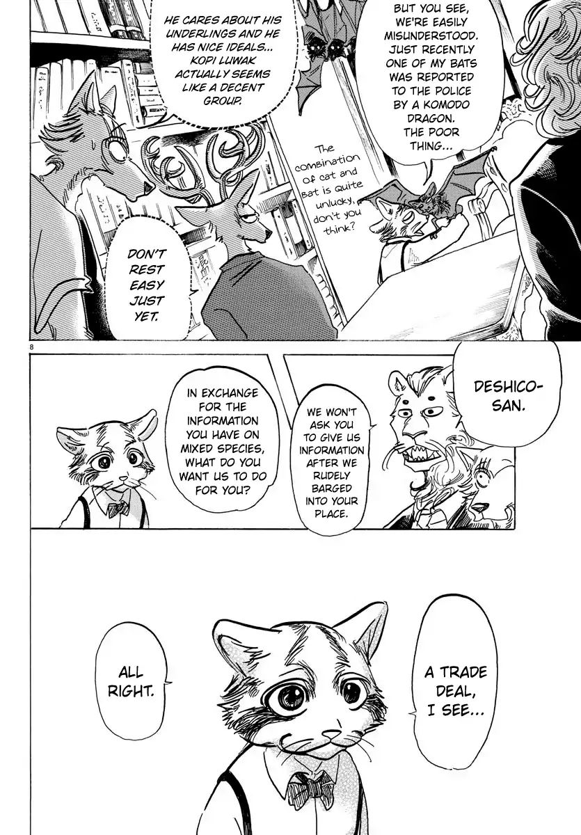 Beastars chapter 145 page 8