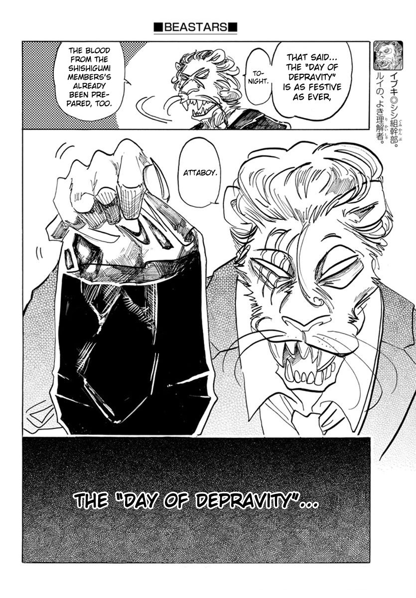 Beastars chapter 156 page 4