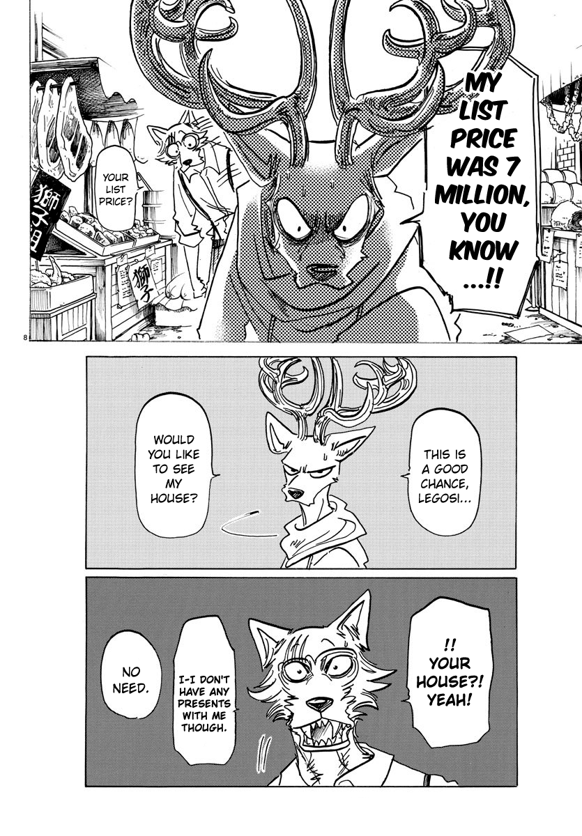 Beastars chapter 158 page 8