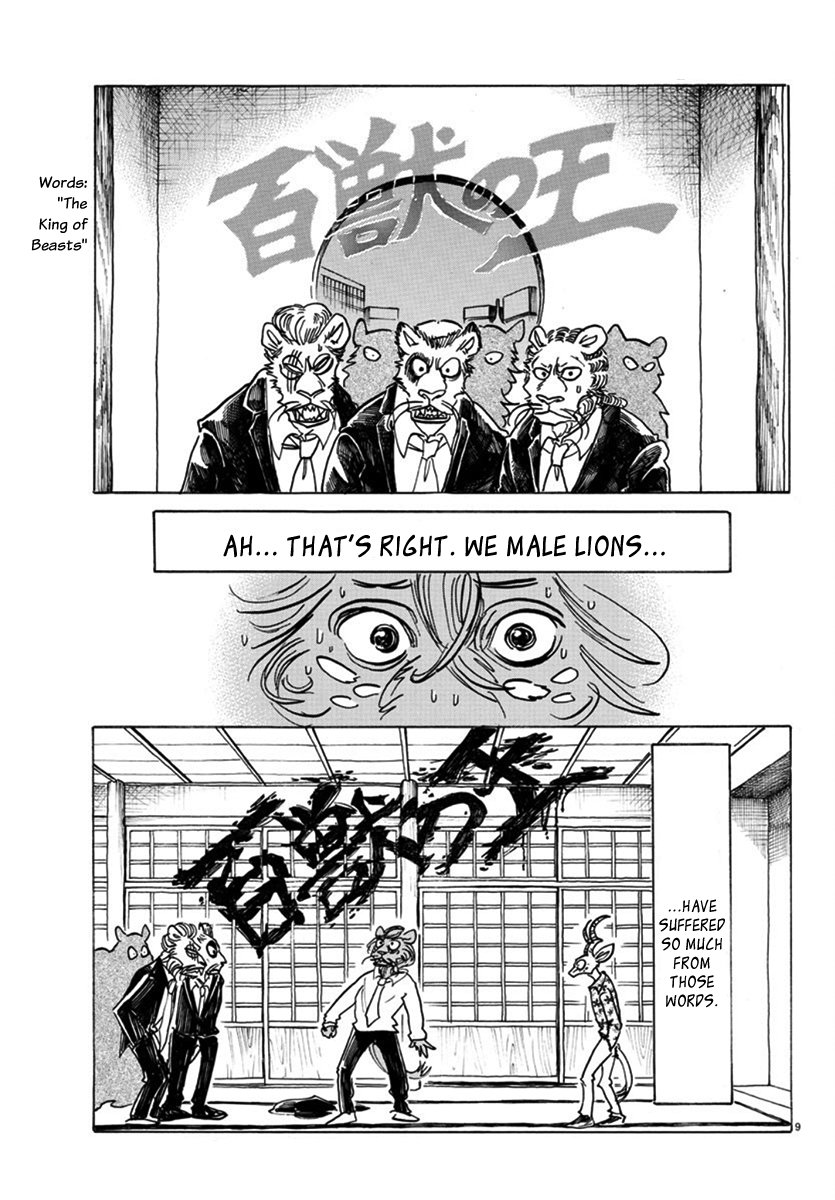 Beastars chapter 163 page 8