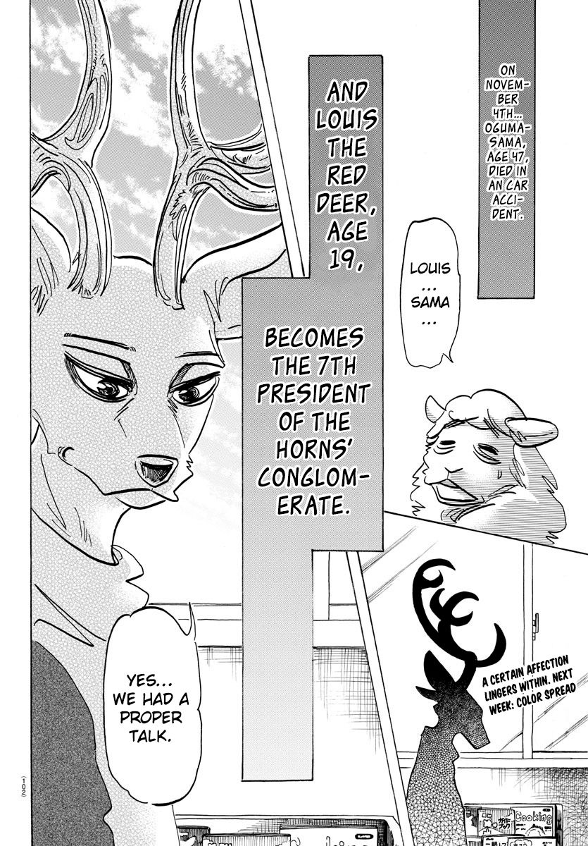 Beastars chapter 165 page 18