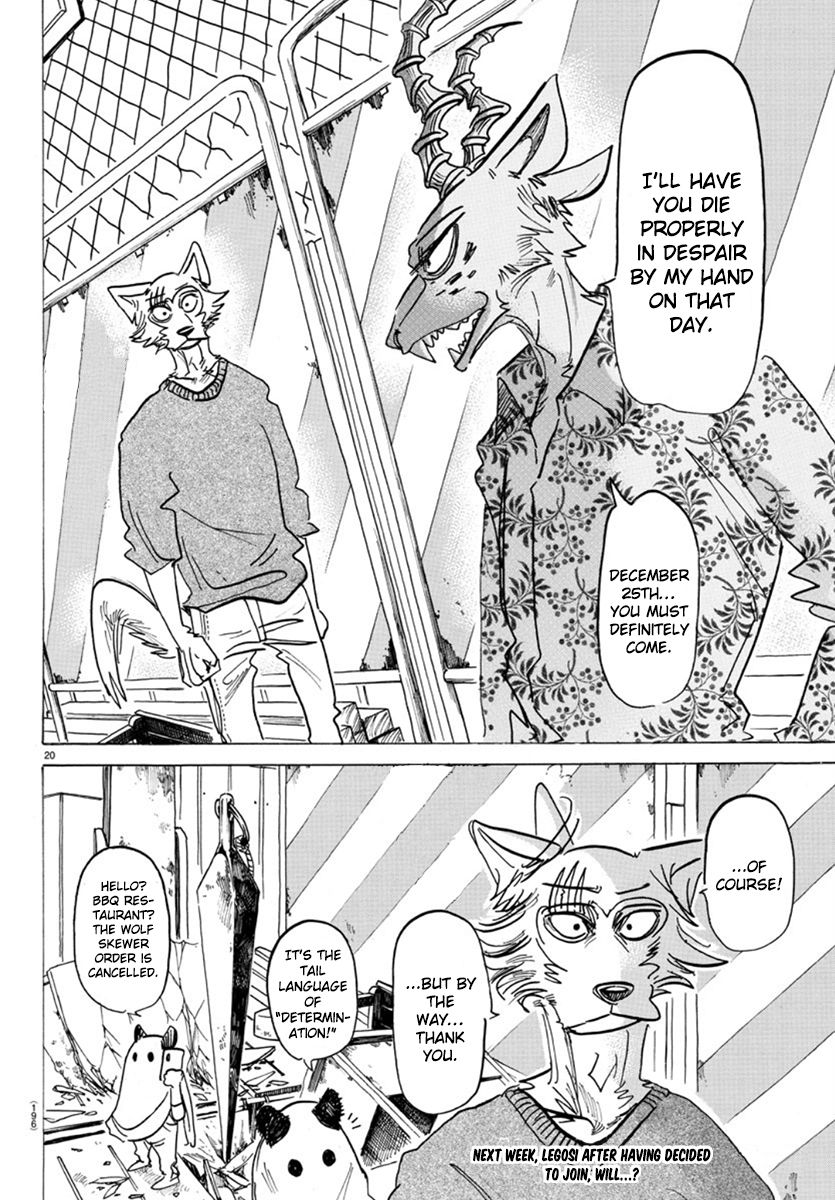 Beastars chapter 168 page 18