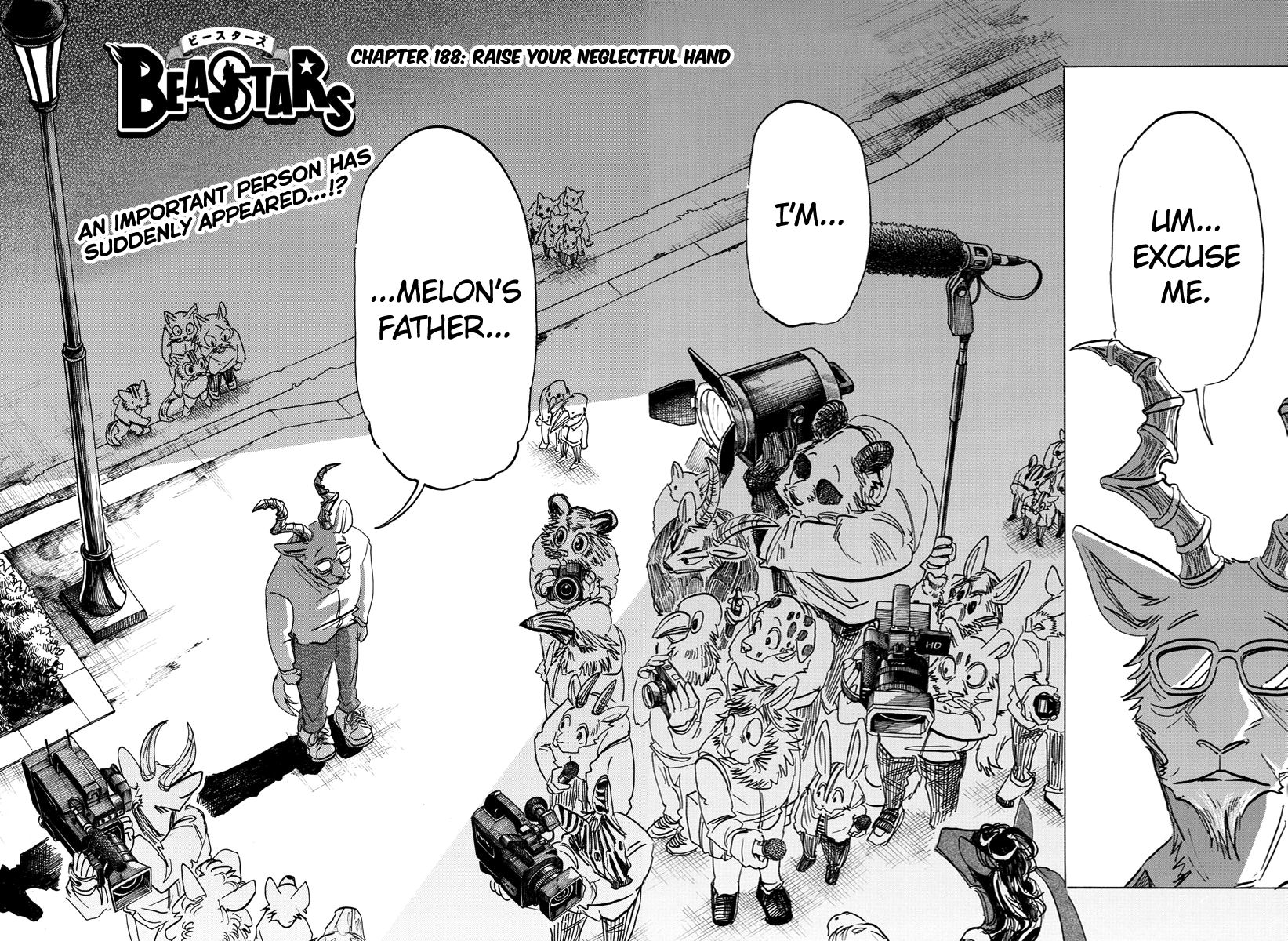 Beastars chapter 188 page 1