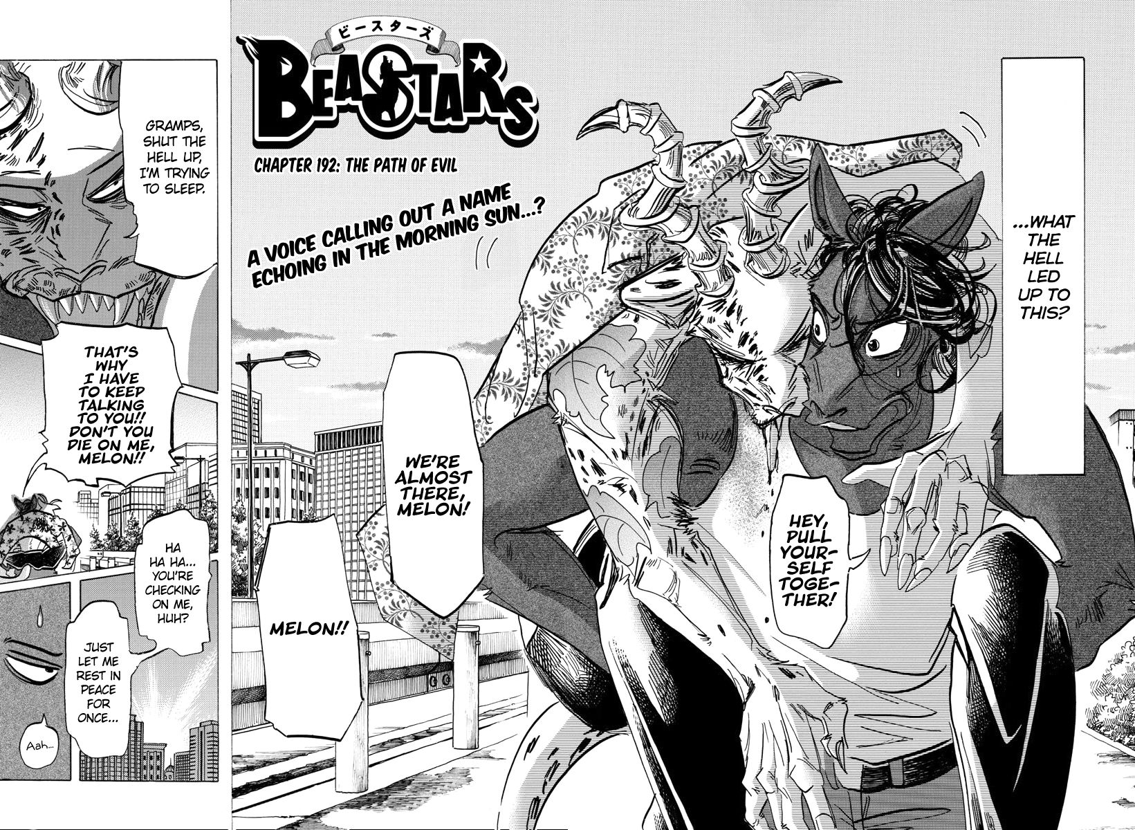 Beastars chapter 192 page 1