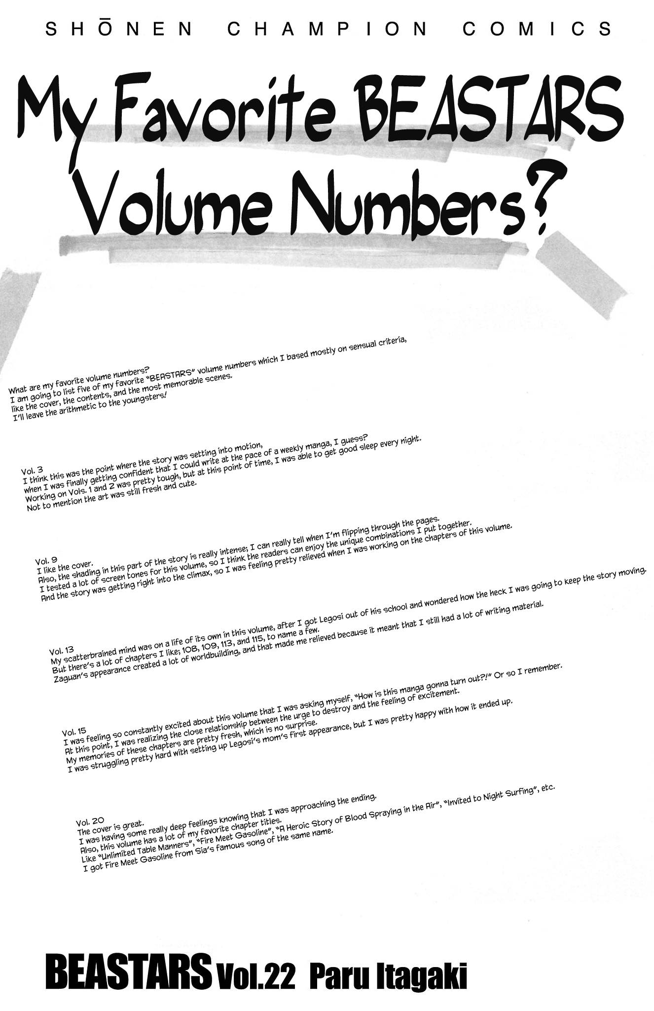 Beastars chapter 196.5 page 9