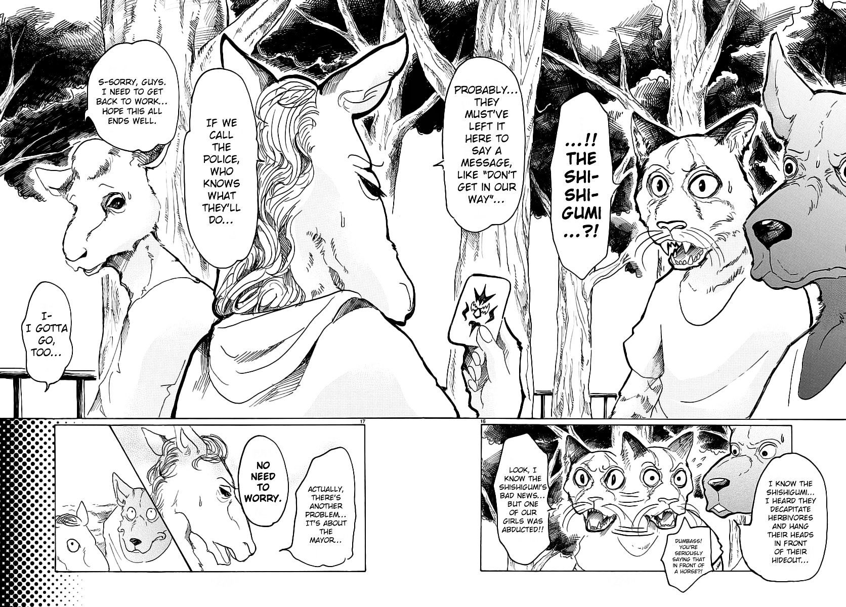 Beastars chapter 35 page 15