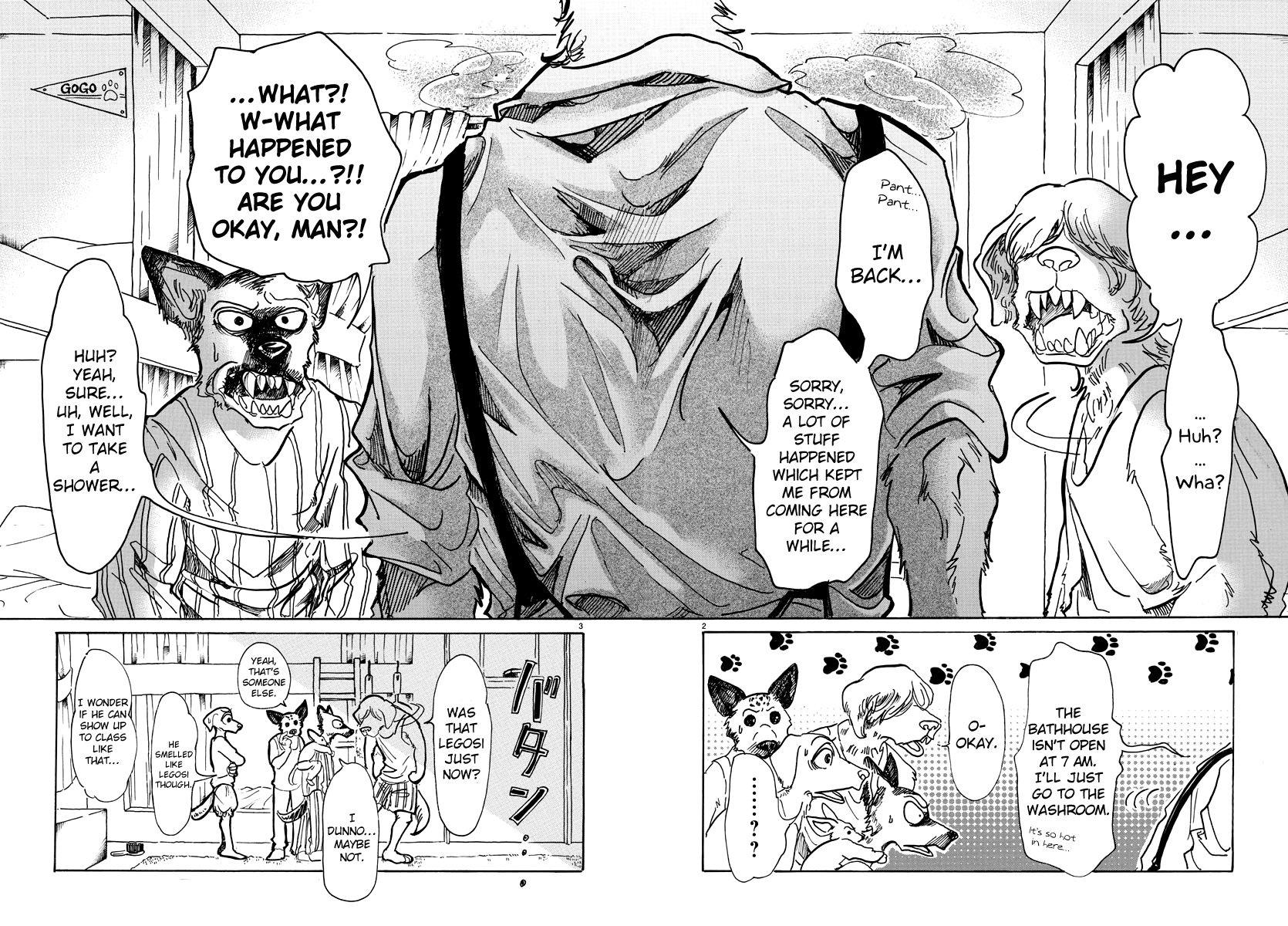 Beastars chapter 62 page 1