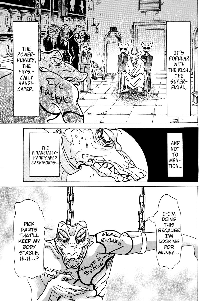 Beastars chapter 80 page 9