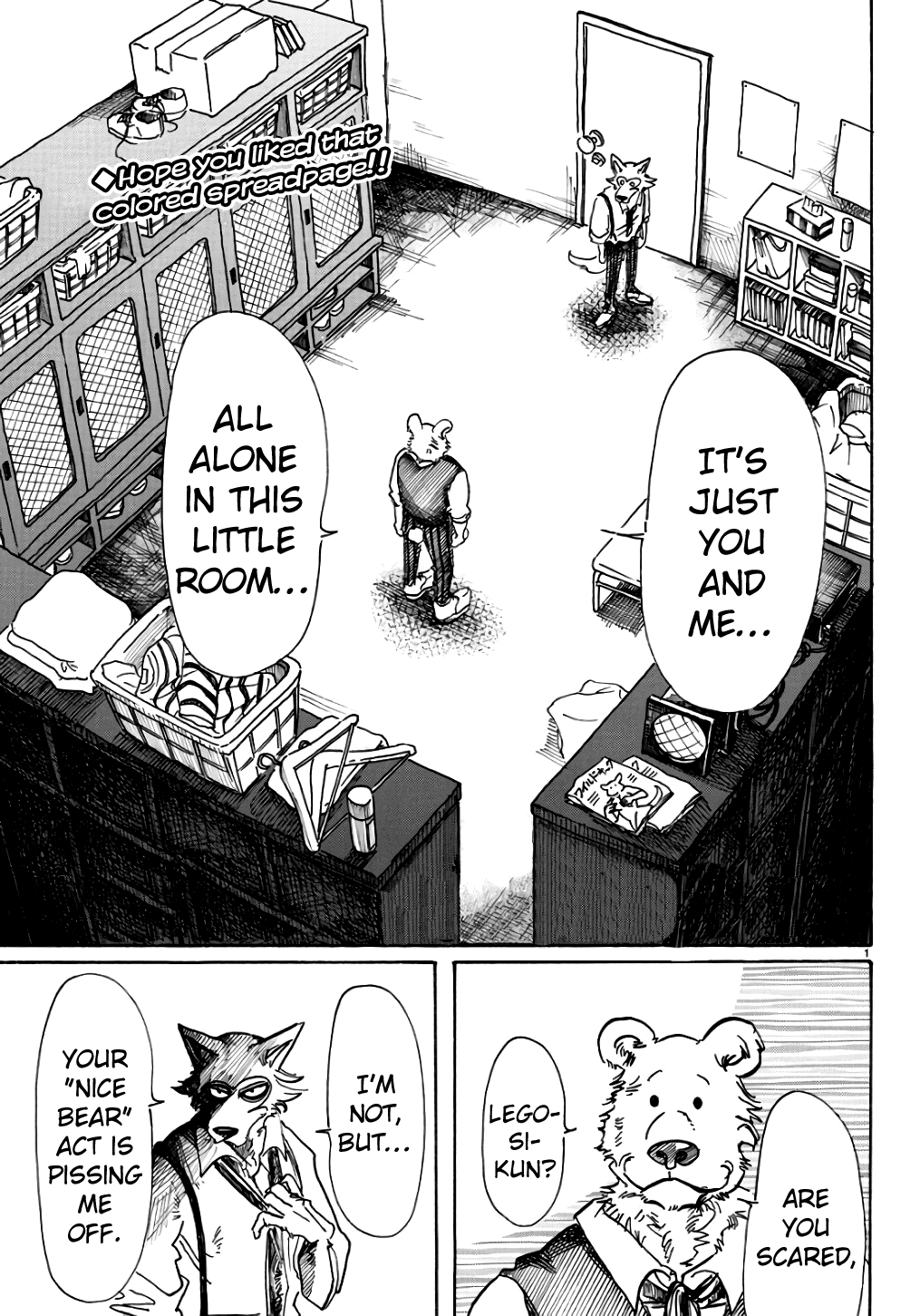 Beastars chapter 84 page 1