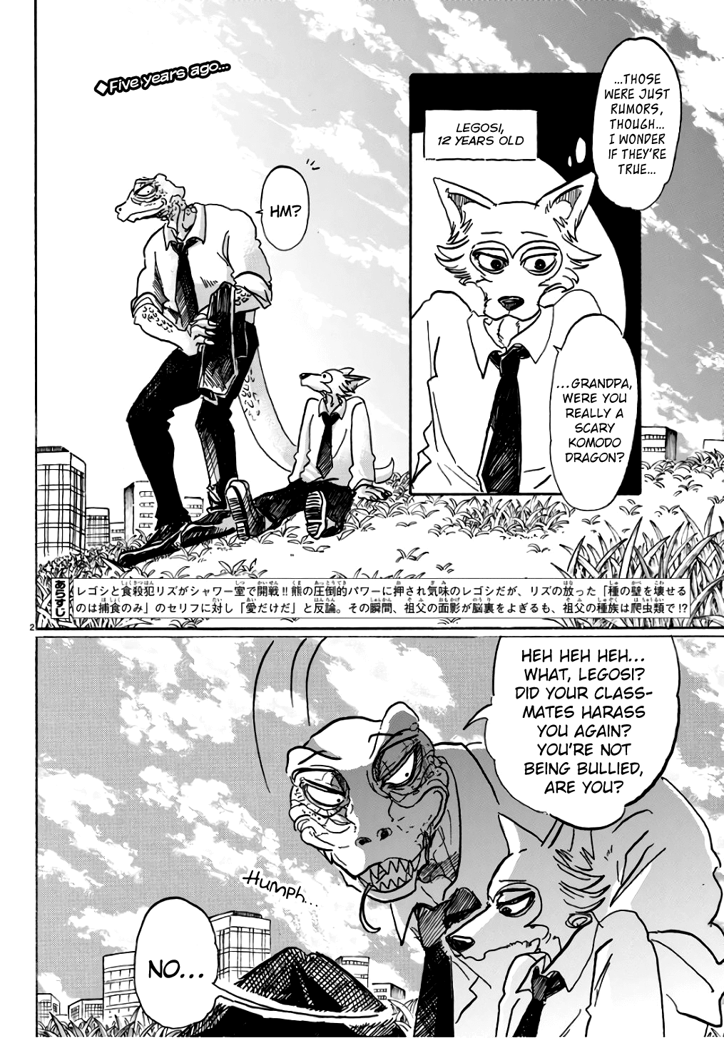 Beastars chapter 85 page 1
