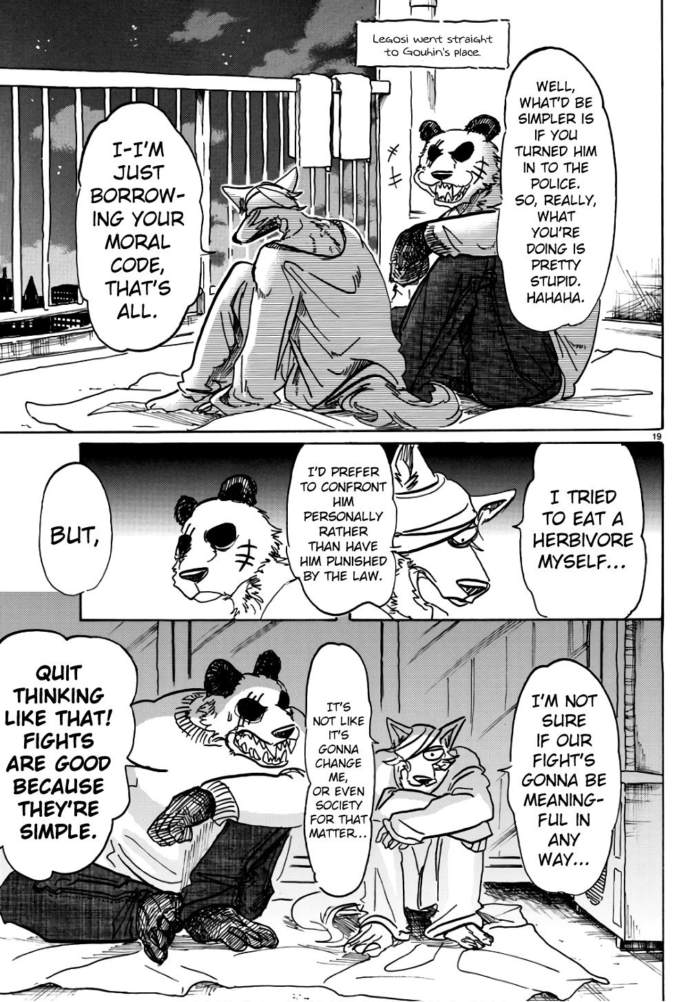 Beastars chapter 85 page 17