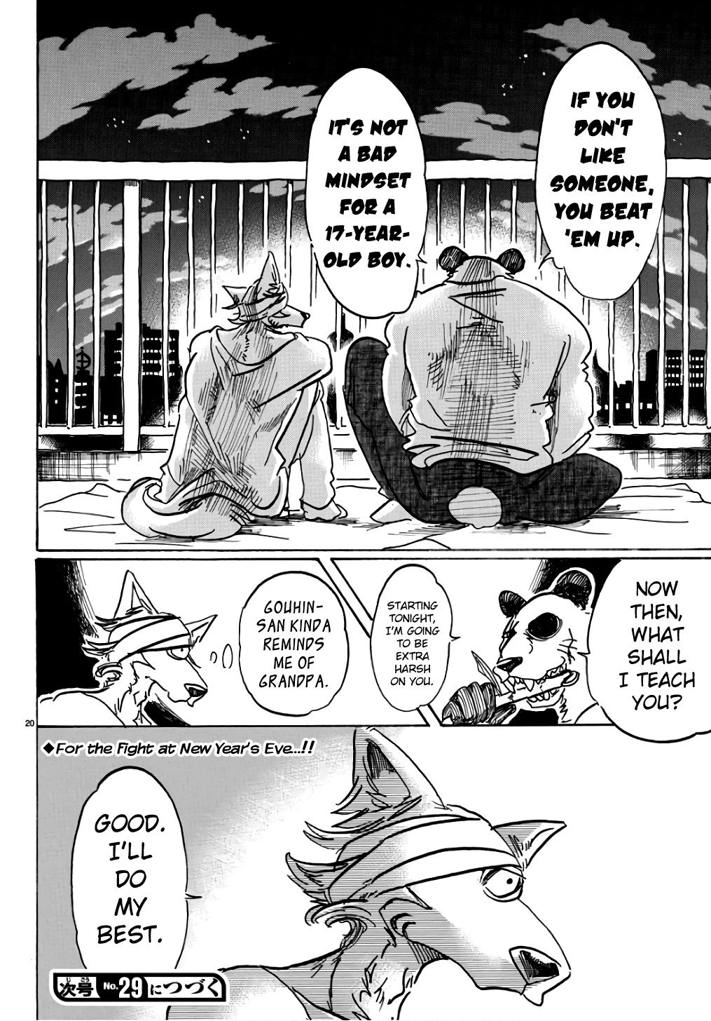 Beastars chapter 85 page 18