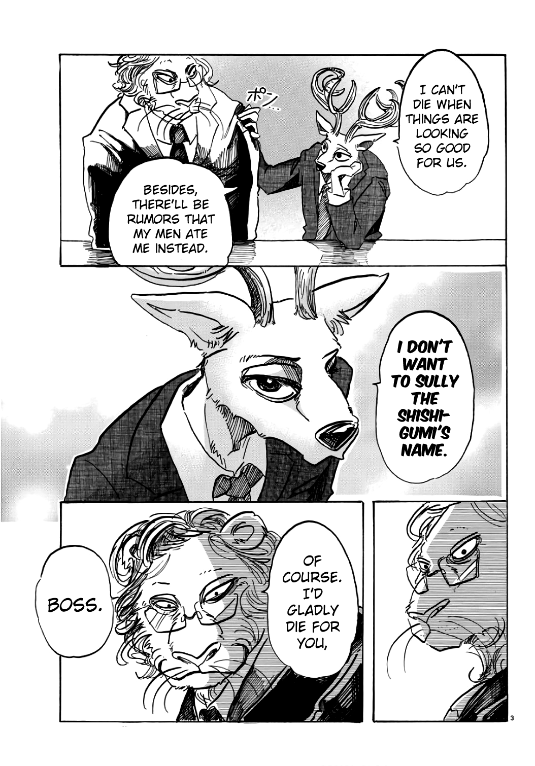 Beastars chapter 88 page 3