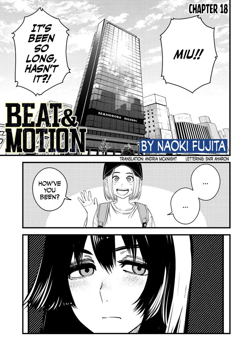 Beat & Motion chapter 18 page 1