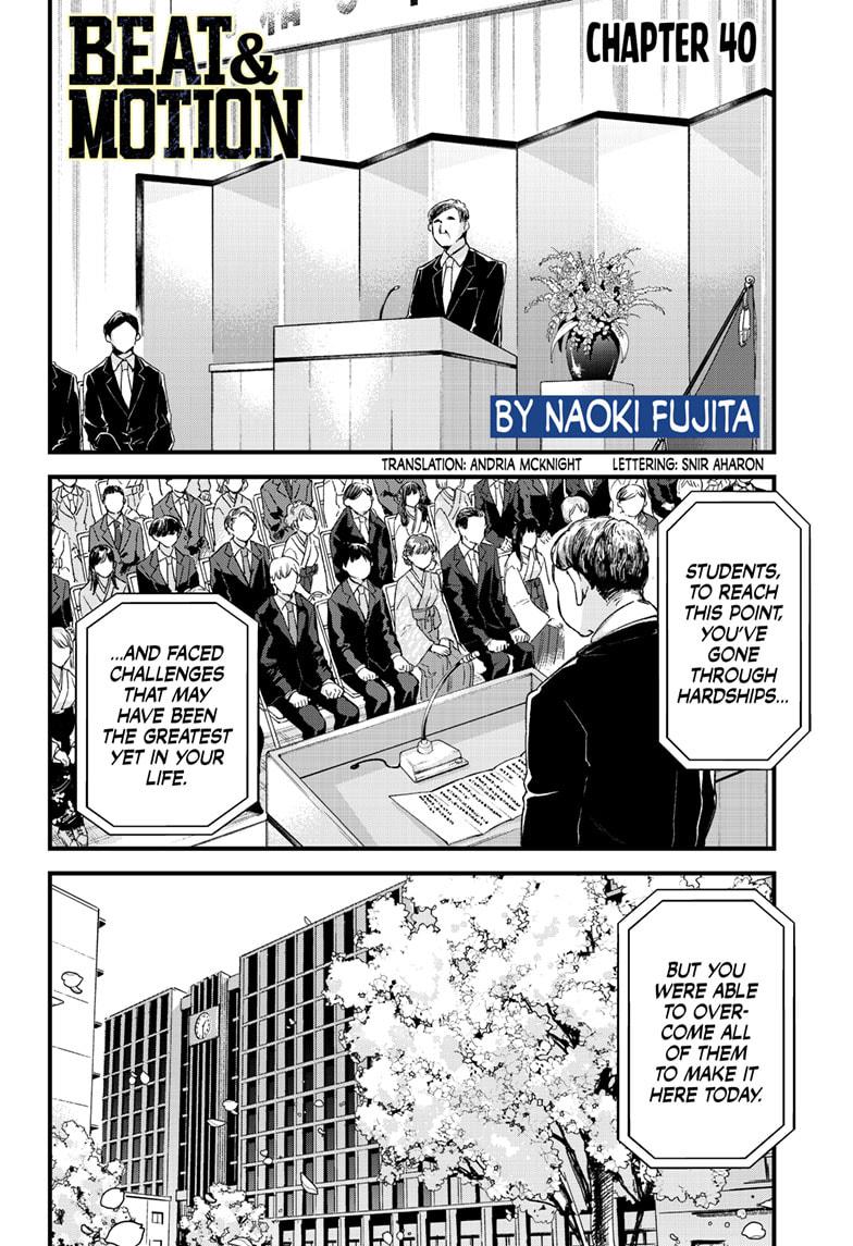Beat & Motion chapter 40 page 1