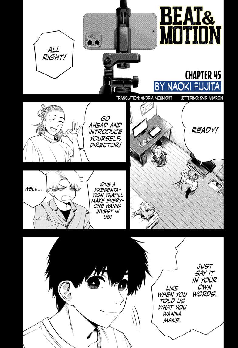 Beat & Motion chapter 45 page 1