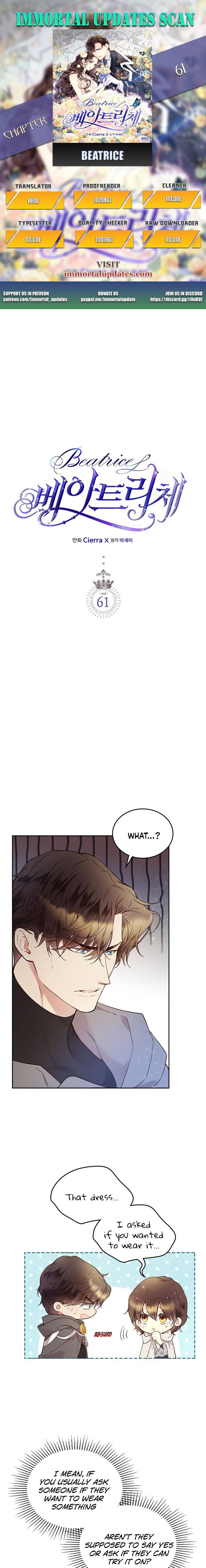 Beatrice chapter 61 page 1