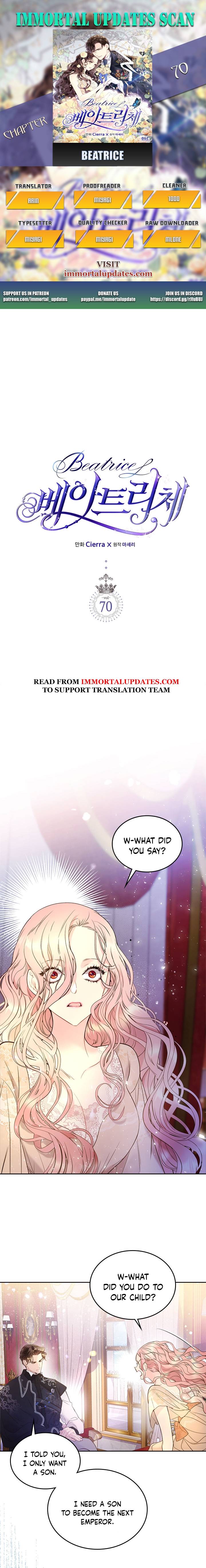 Beatrice chapter 70 page 1